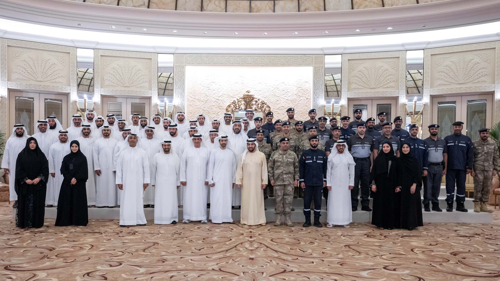 Hamdan bin Zayed receives Al Dhafra government delegation