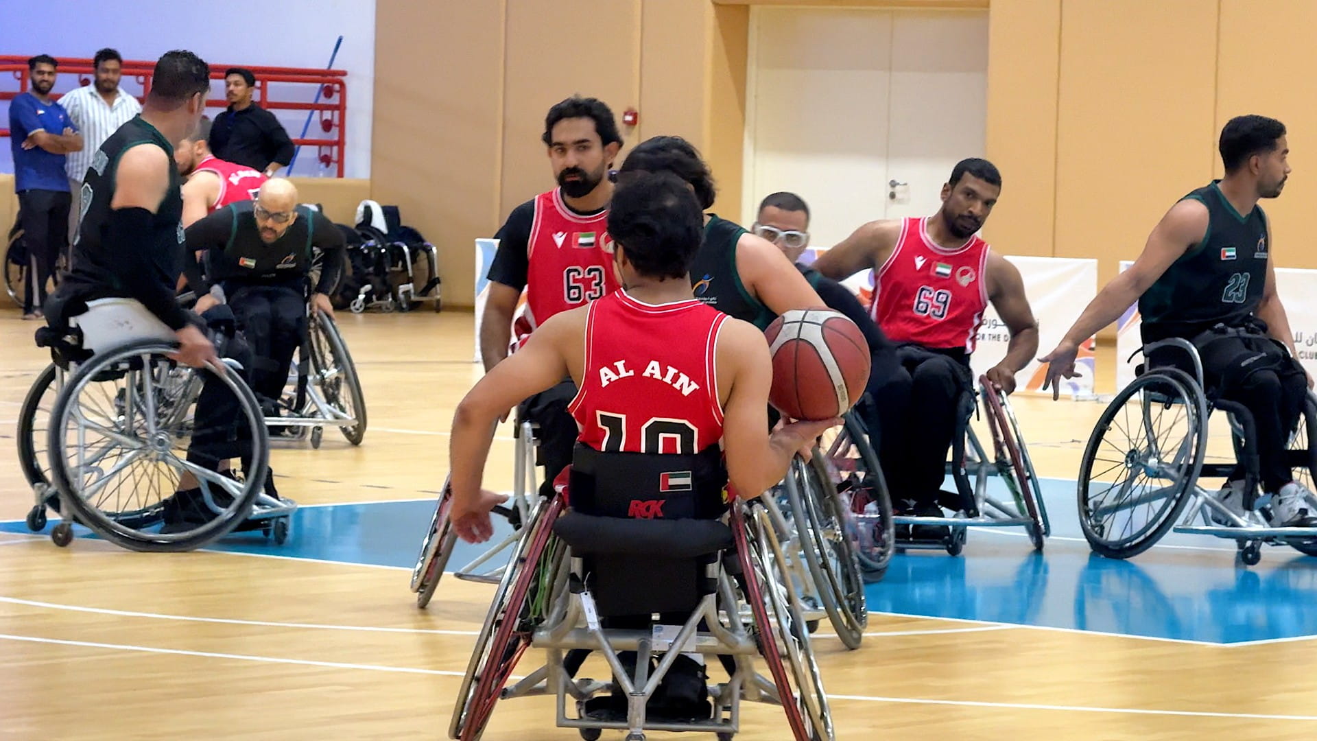 Khorfakkan vs Al Ain in Wheelchair Basketball League clash 