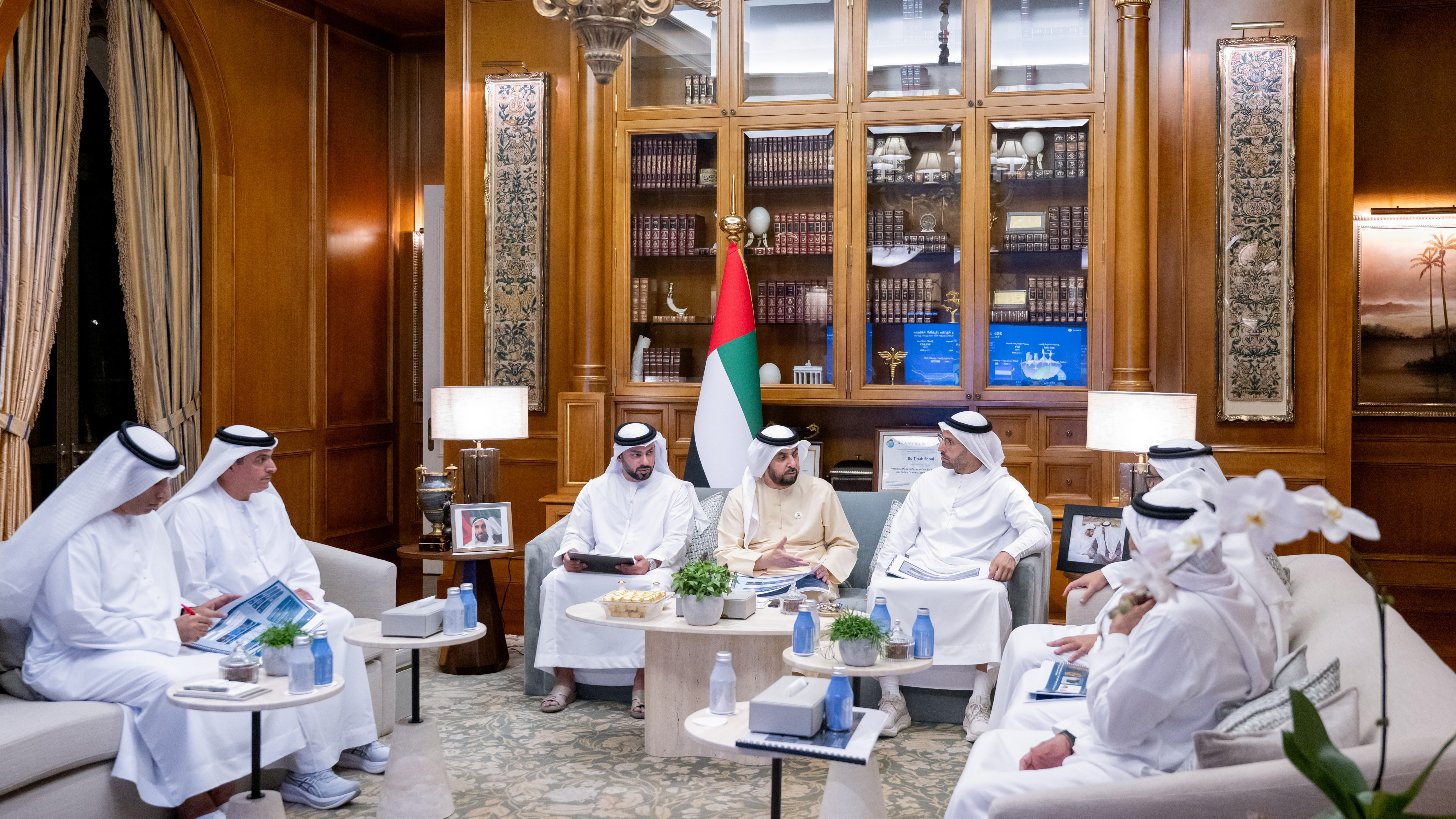 Hamdan bin Zayed reviews Al Dhafra plans through 2030