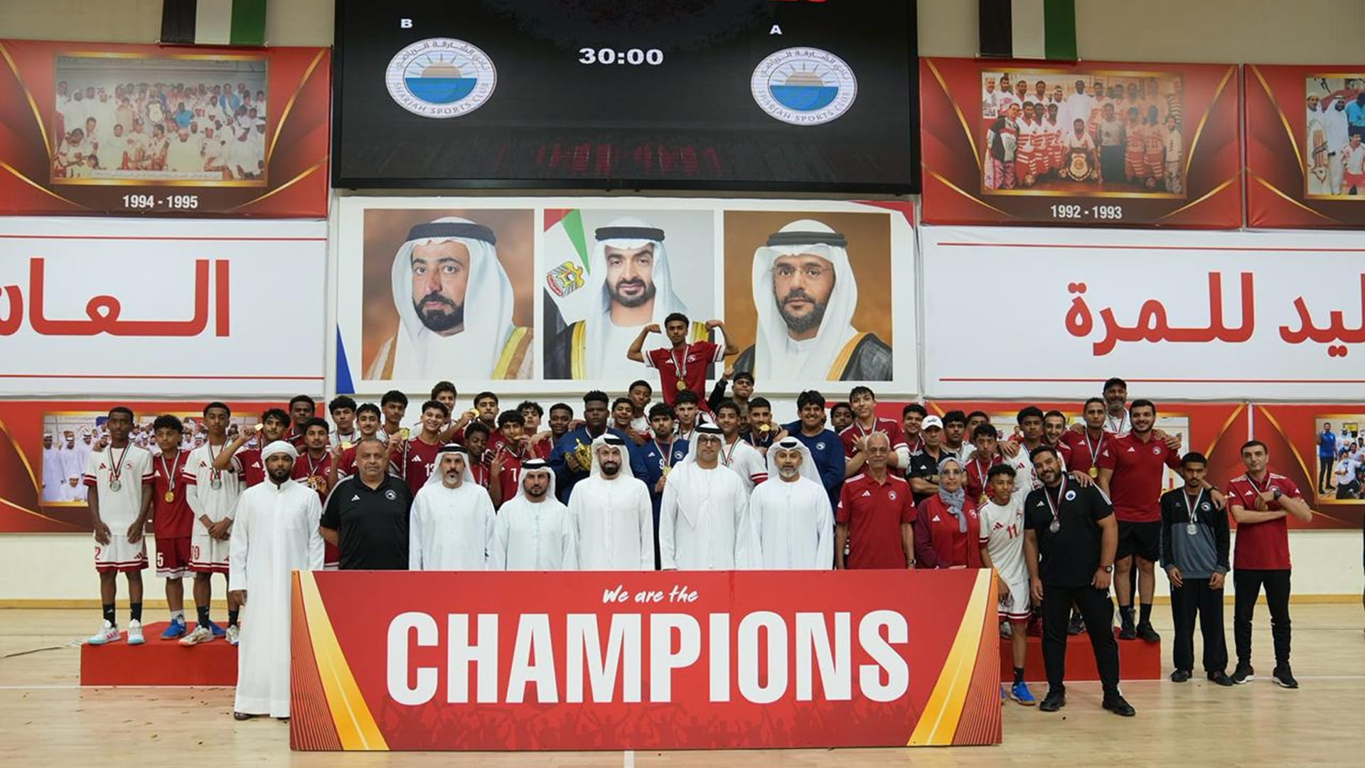 Sharjah “B” win UAE Youth Handball Cup title