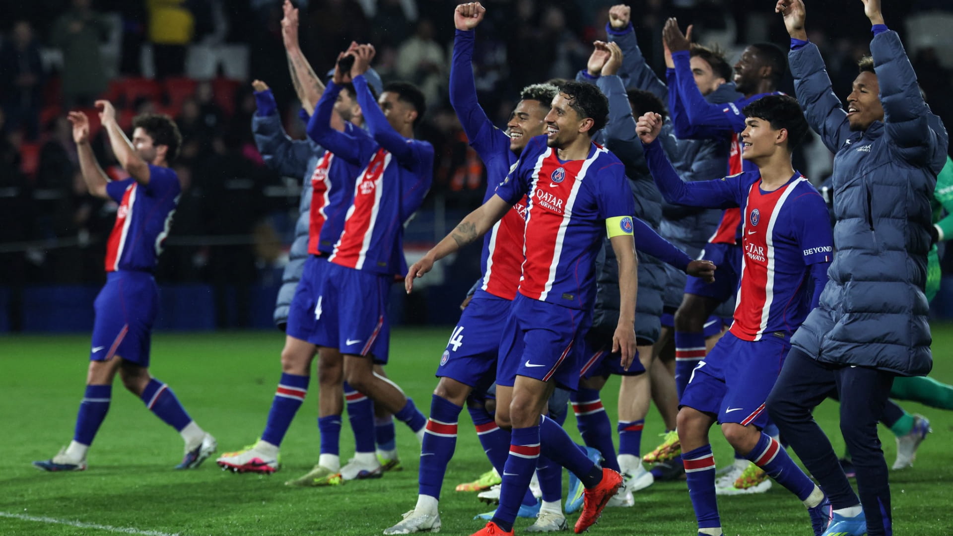Image for the title: PSG secures Ligue 1 title with two games to spare 