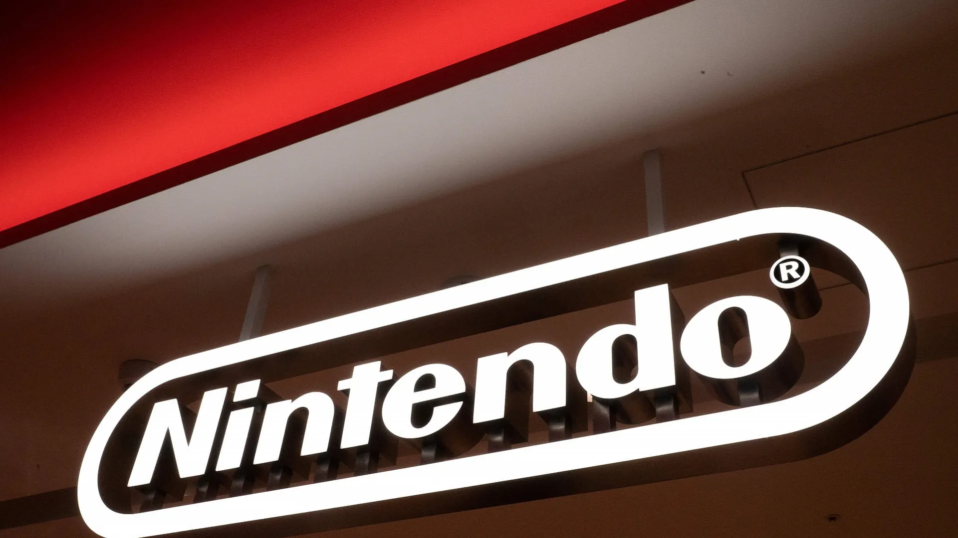 Image for the title: Nintendo shares plunge after profit warning 