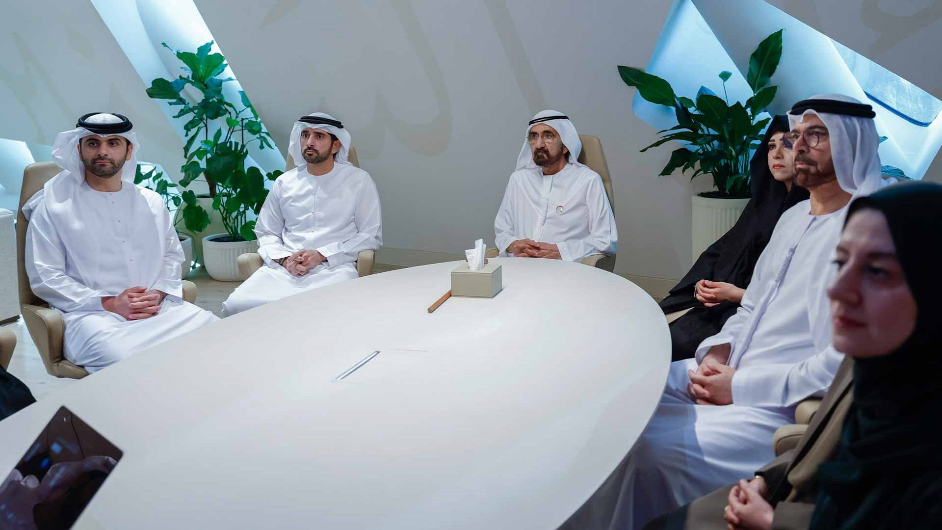 Mohammed bin Rashid reviews deploying agentic AI 