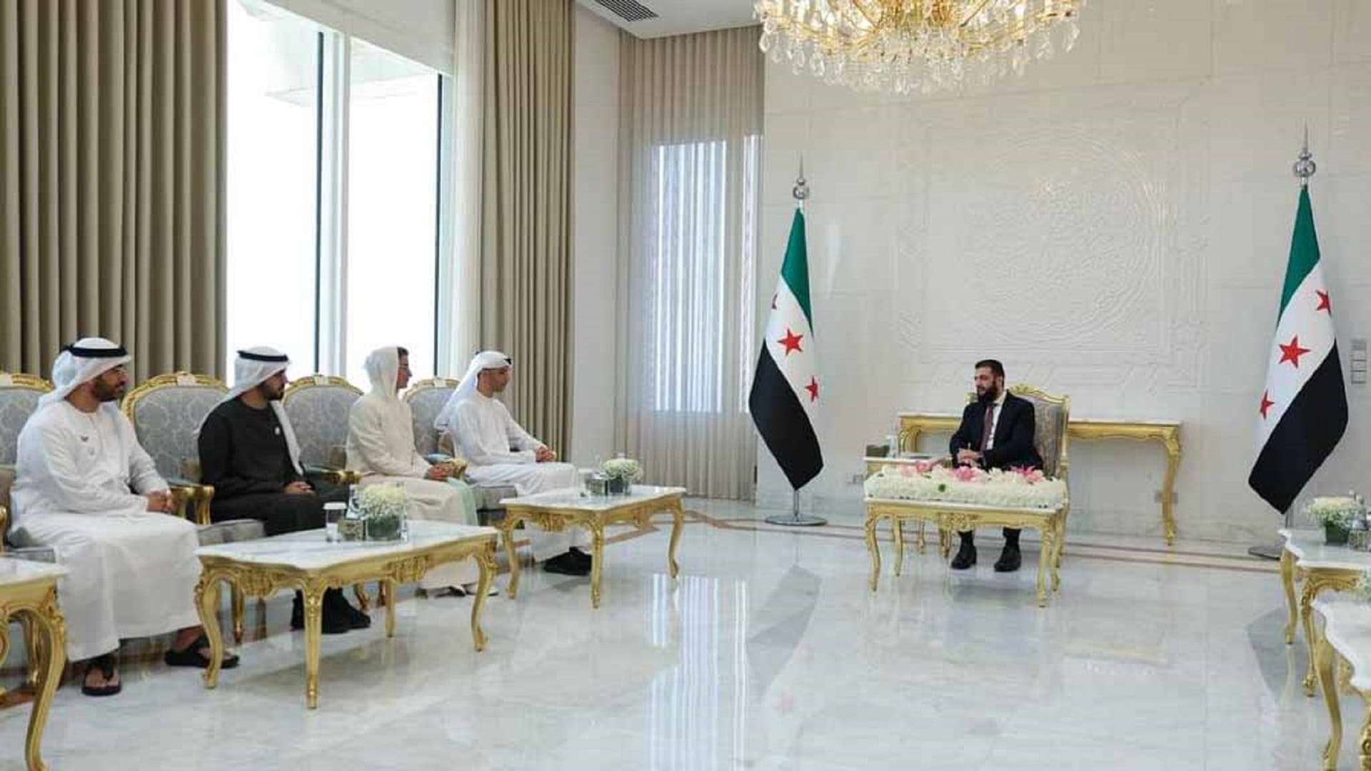 الرئيس السوري يستقبل ثاني الزيودي ويبحثان فرص الشراكة 