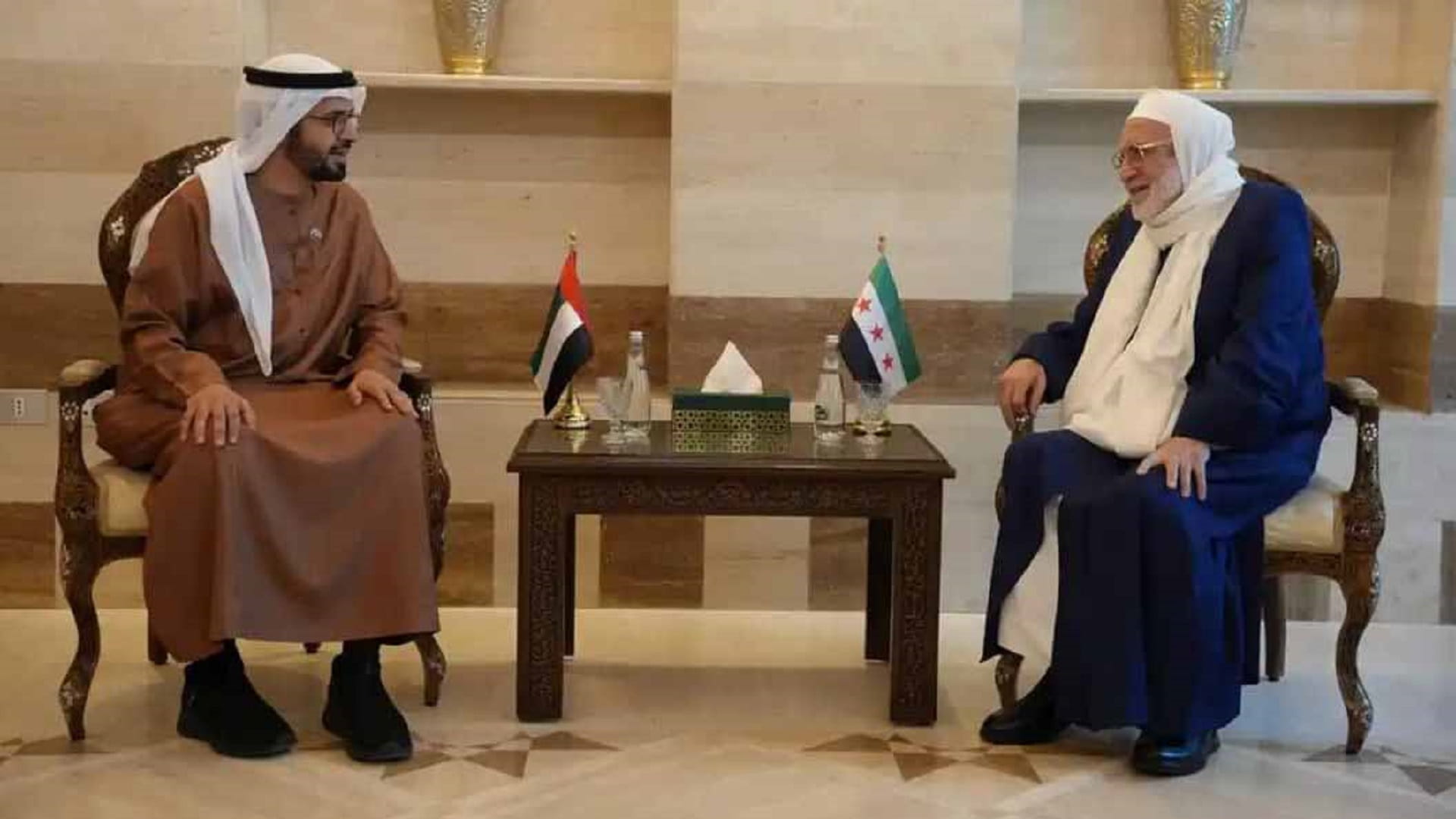 الإمارات وسوريا تبحثان توحيد الجهود لإصدار فتاوى تواكب العصر 