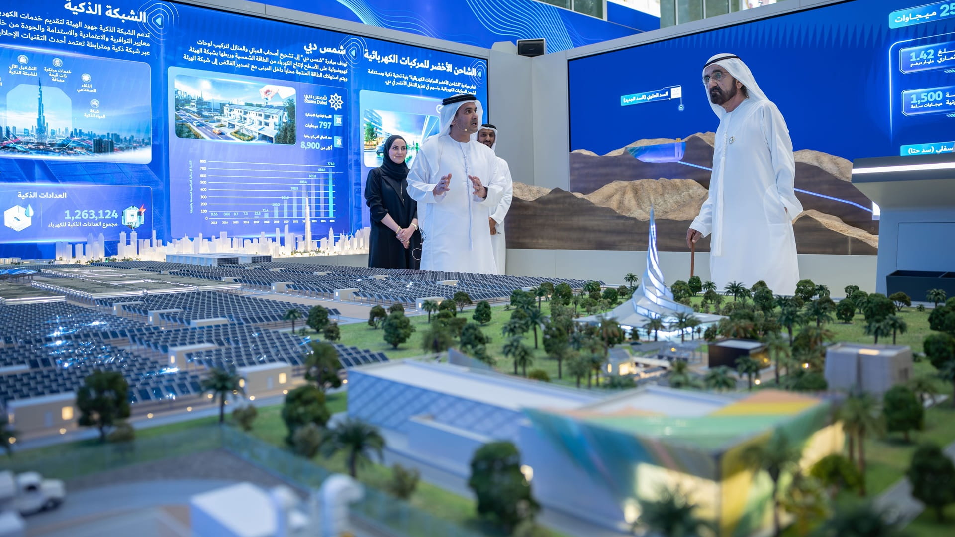 Mohammed bin Rashid inaugurates DEWA’s ‘Al Shera’a’ HQ