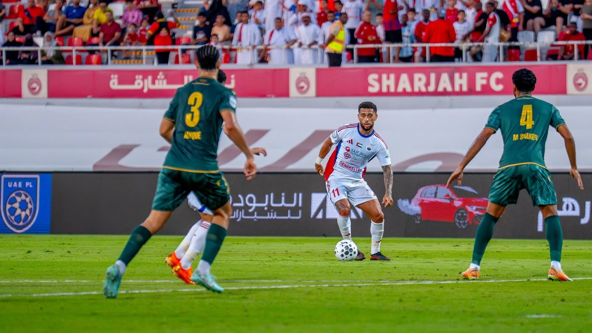 Sharjah beat Khorfakkan 3-1 in ADNOC Pro League 