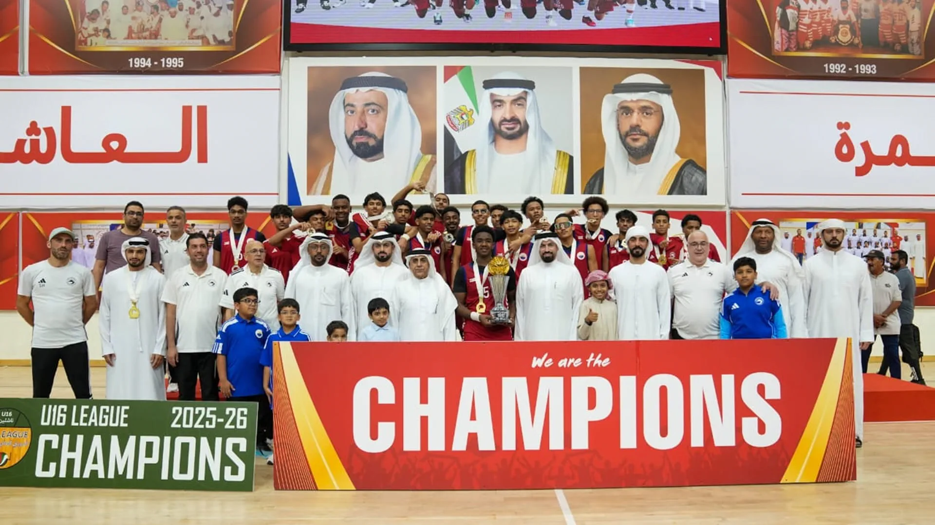 Sharjah crowned UAE junior basketball league champions 