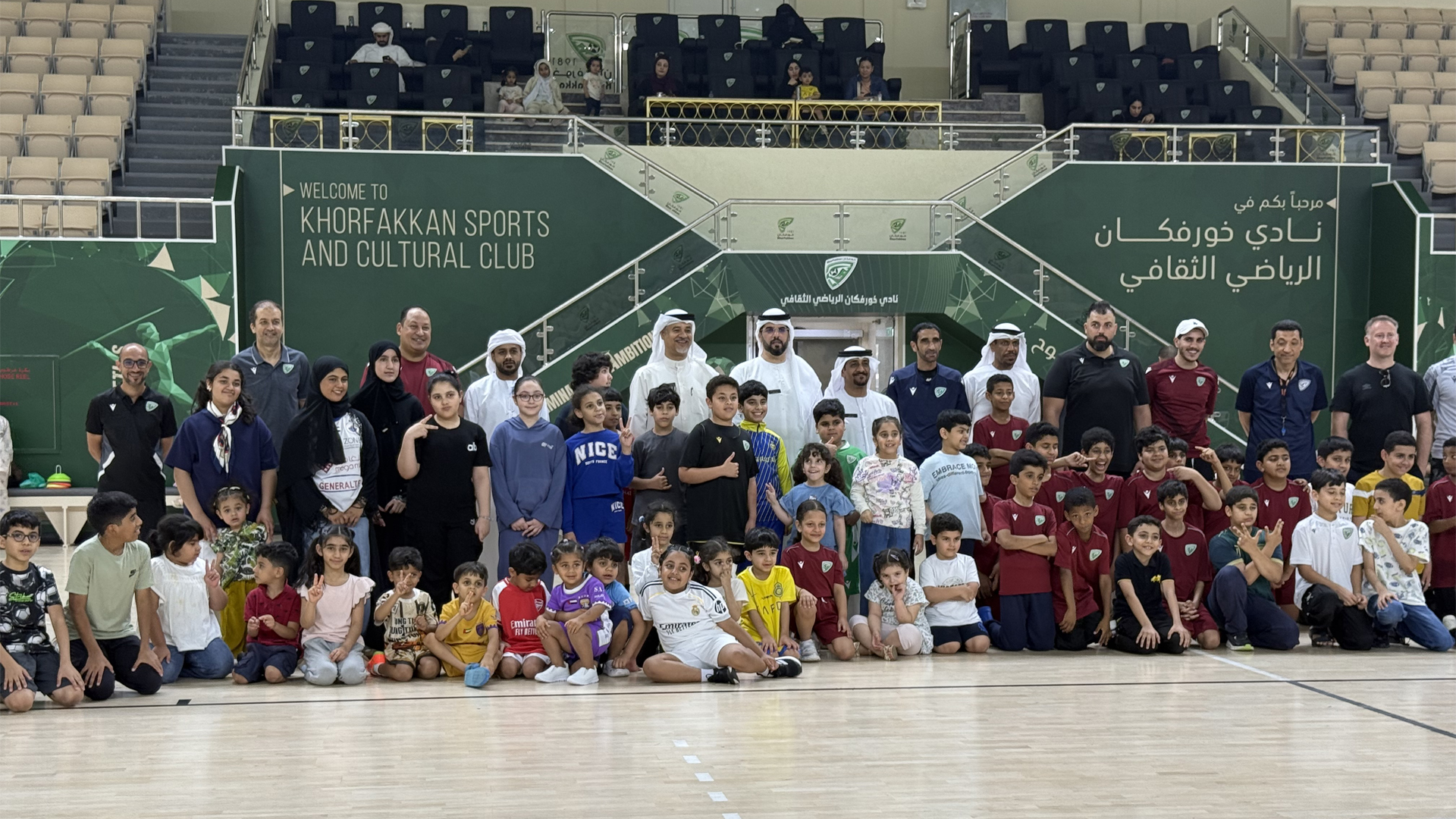 Sports activities promote family bonding in Khorfakkan