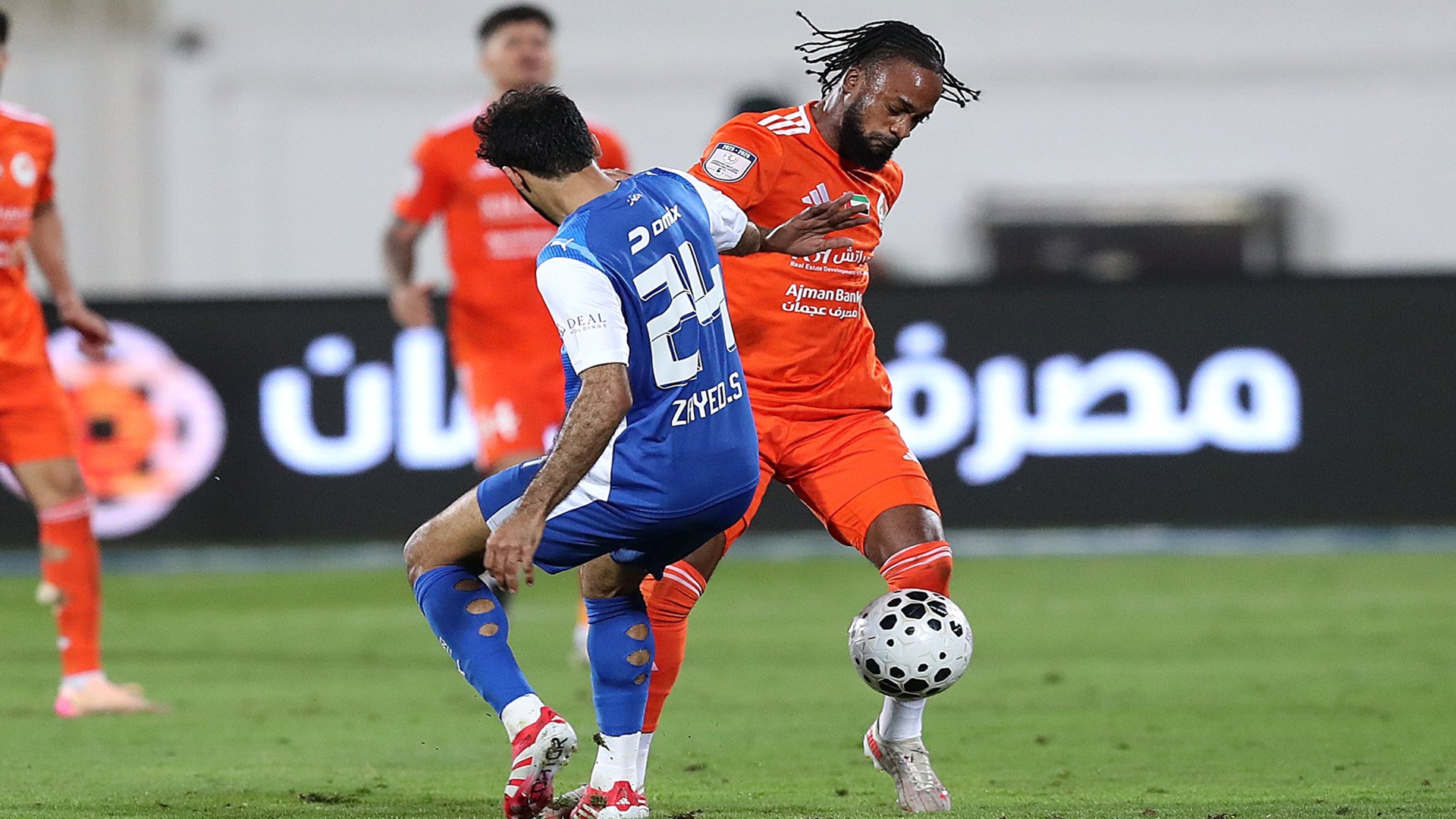 النصر وعجمان يتعادلان في الجولة الختامية لدوري أدنوك للمحترفين
