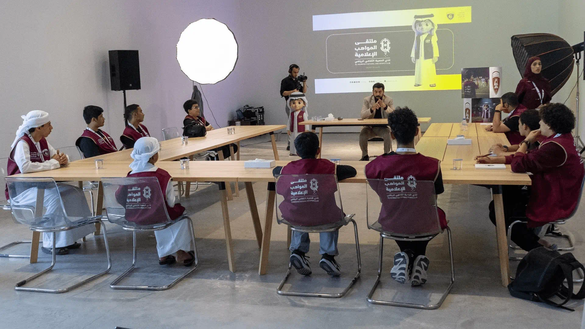 Participants in Al Hamriyah forum explore media fundamentals