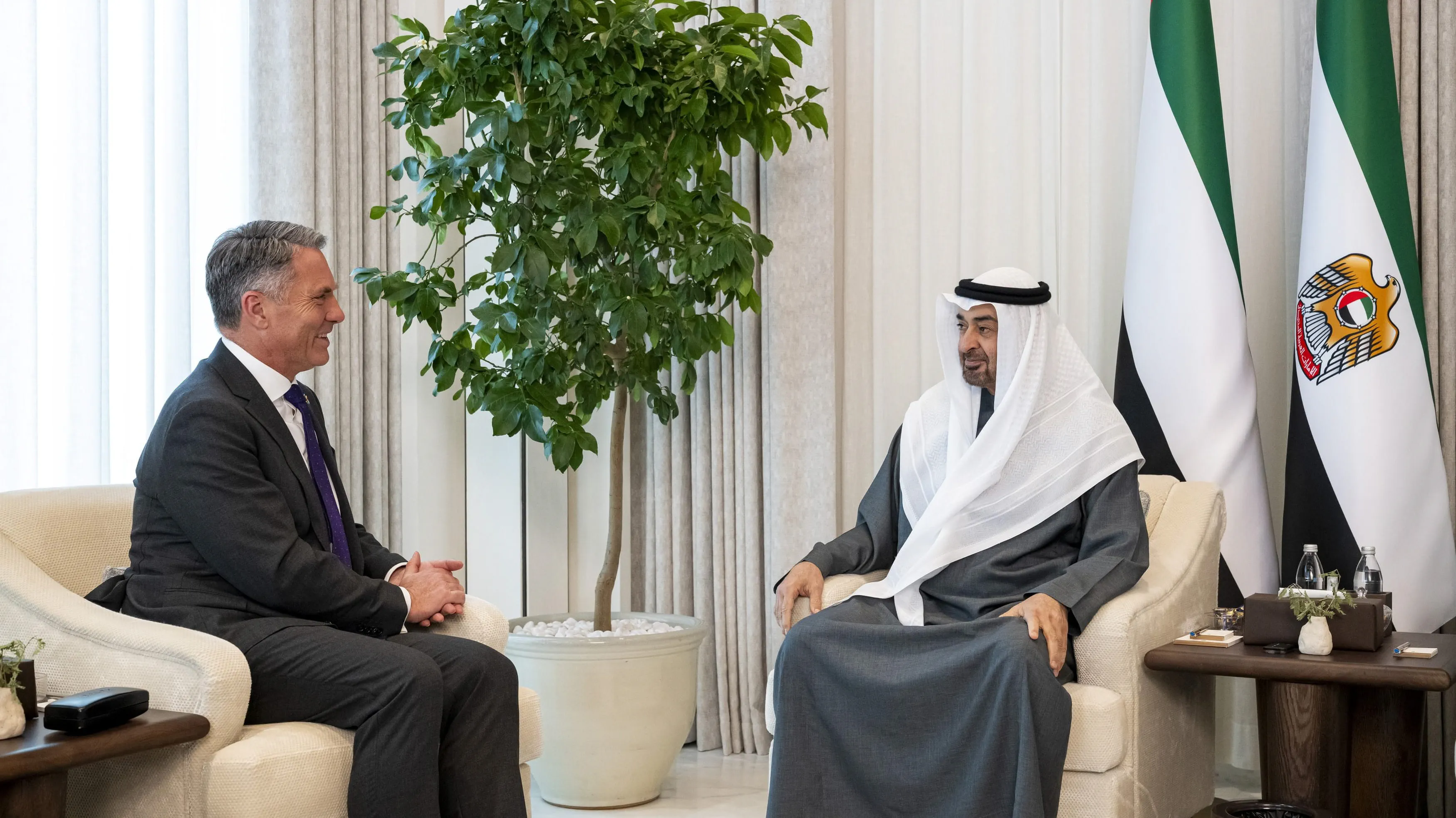 UAE President receives Australia’s Deputy Prime Minister 