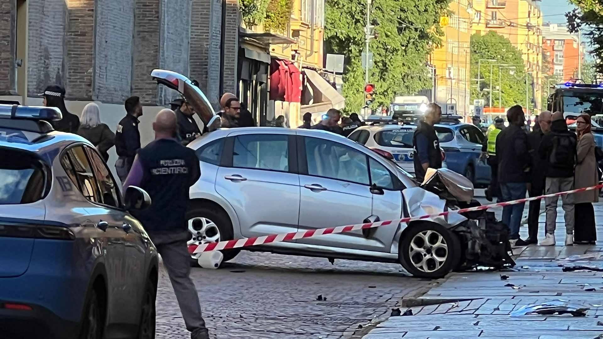 Eight injured as driver in Italian city runs over pedestrians