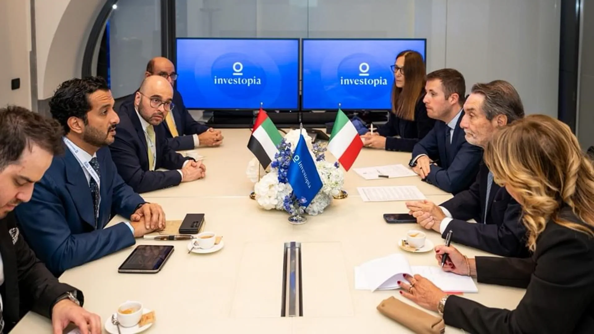 UAE explores new economic partnerships with Italy, Malta