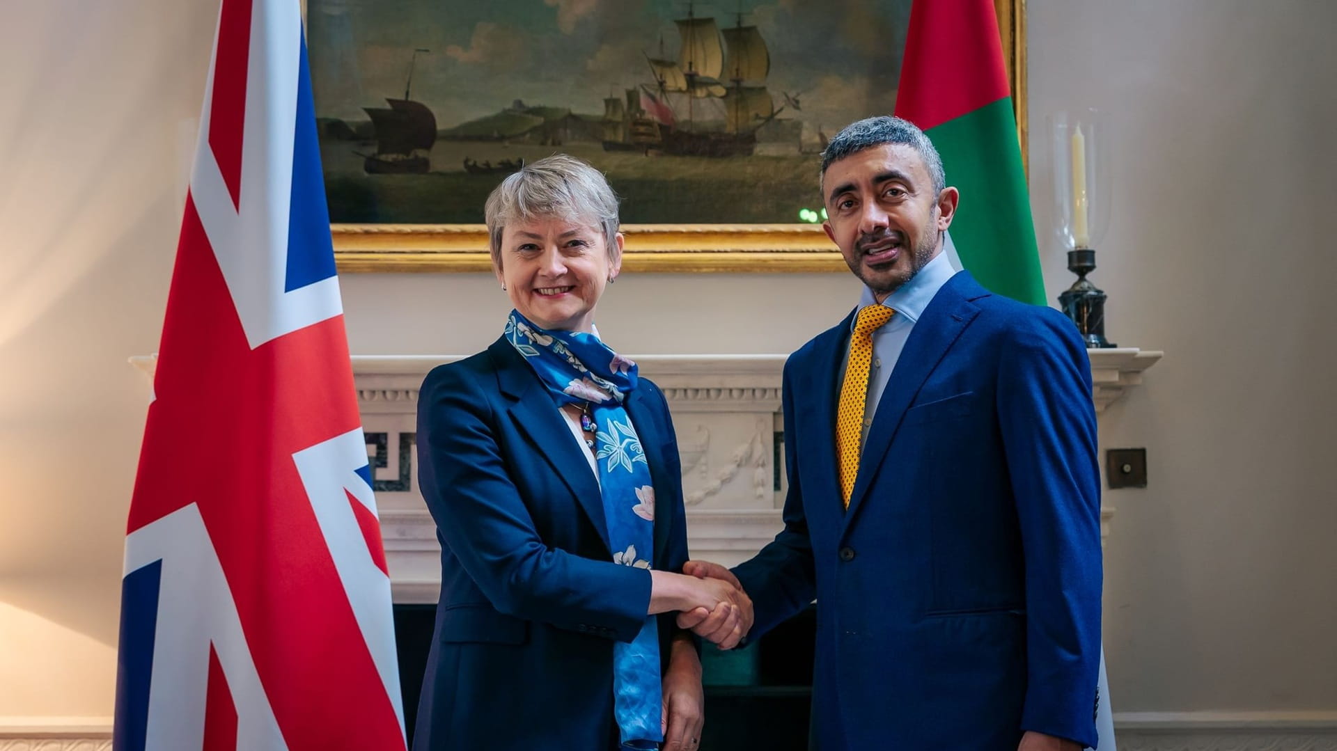Abdullah bin Zayed meets UK Foreign Secretary 