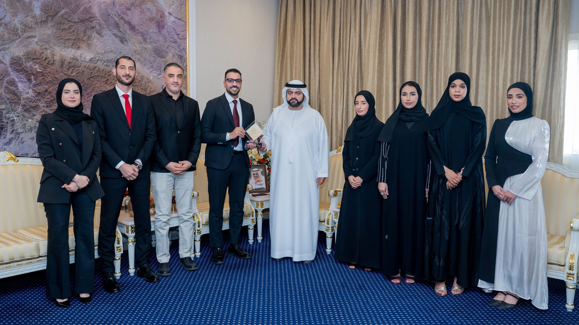 Fujairah Crown Prince honours martial arts club team