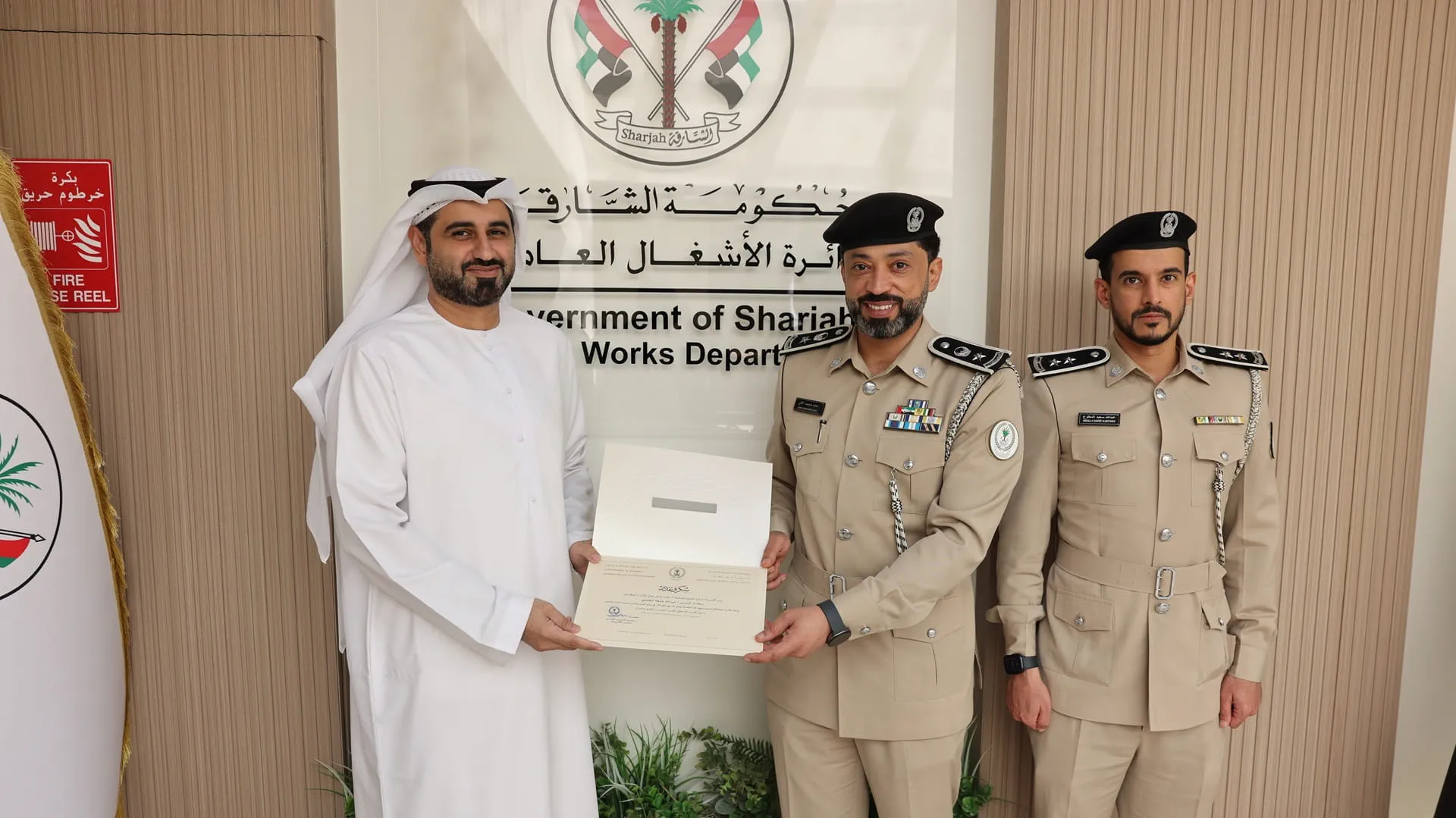 Police Academy honours SDPW for delivering Al Dhaid camp