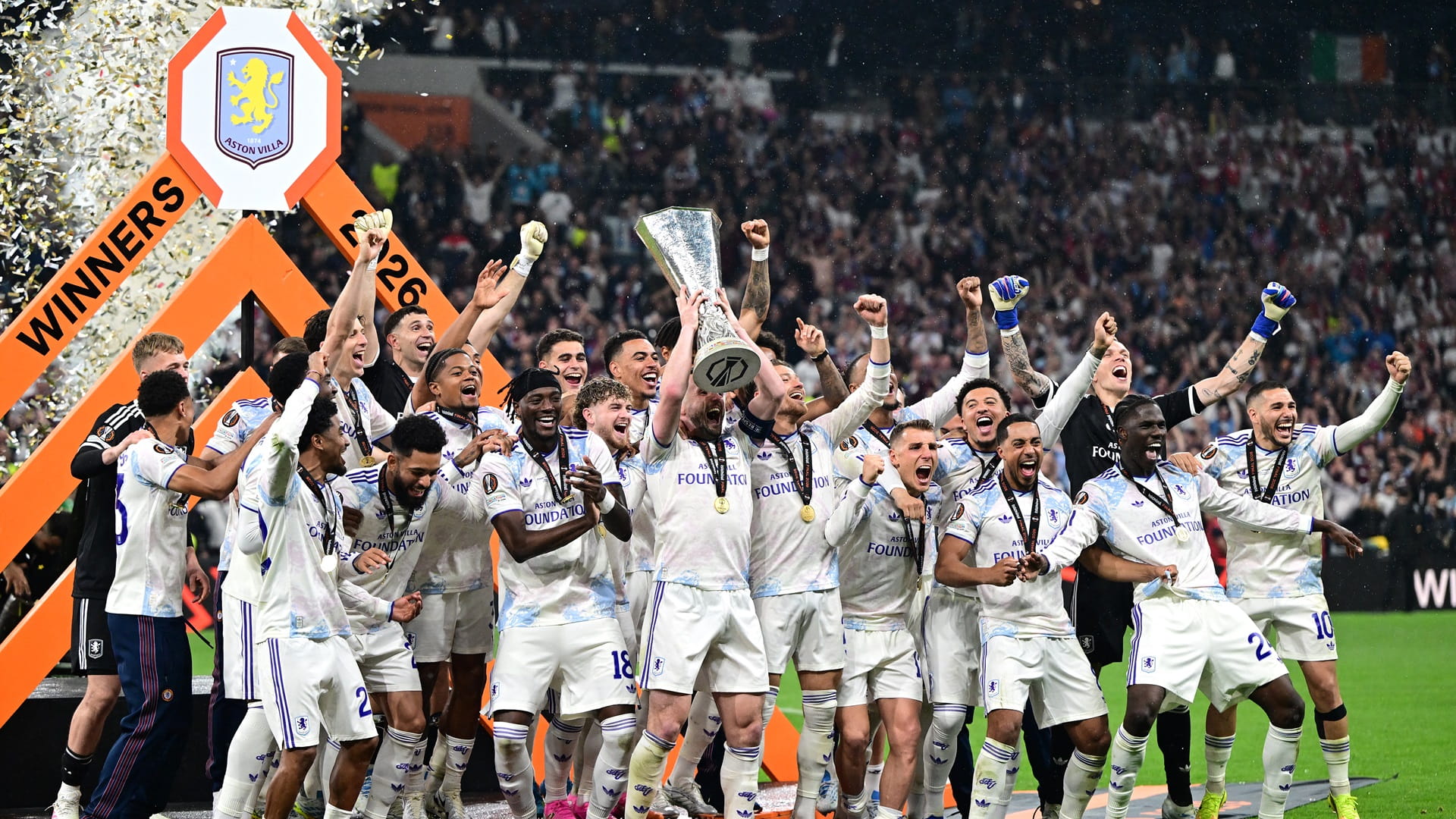 Aston Villa secure 2026 Europa League title