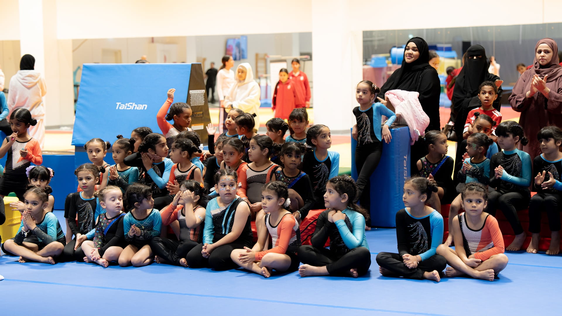 Early childhood gymnastics event held in Sharjah