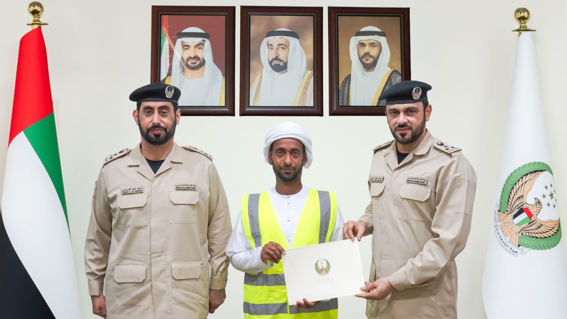 Sharjah Civil Defence honours residents for fire response efforts