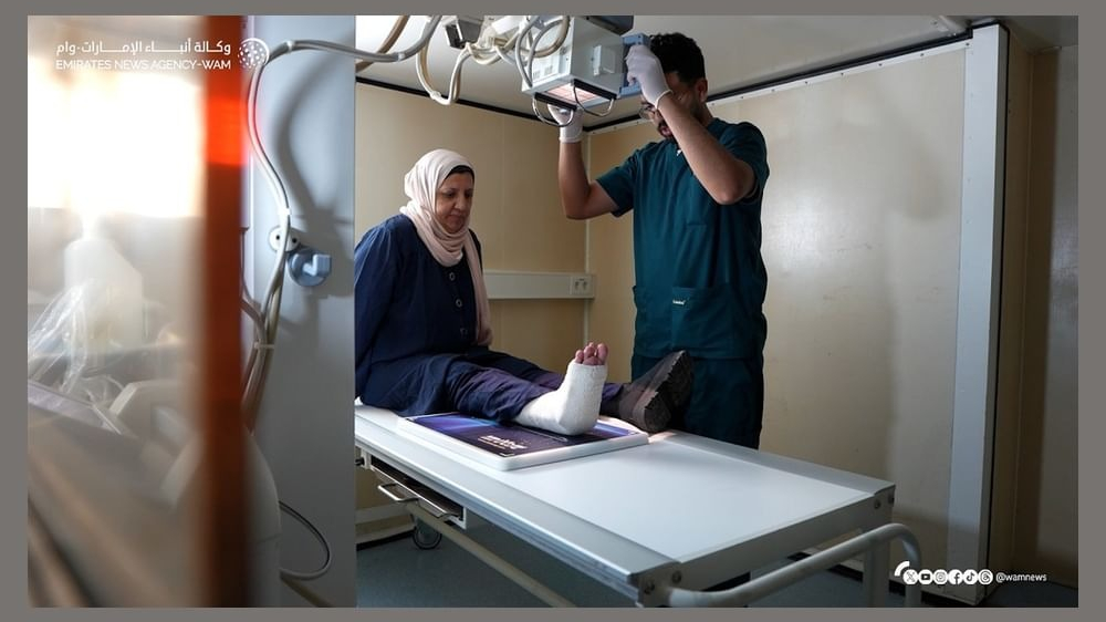 مستشفى الإمارات العائم بالعريش يستقبل حالتين جديدتين من قطاع غزة 