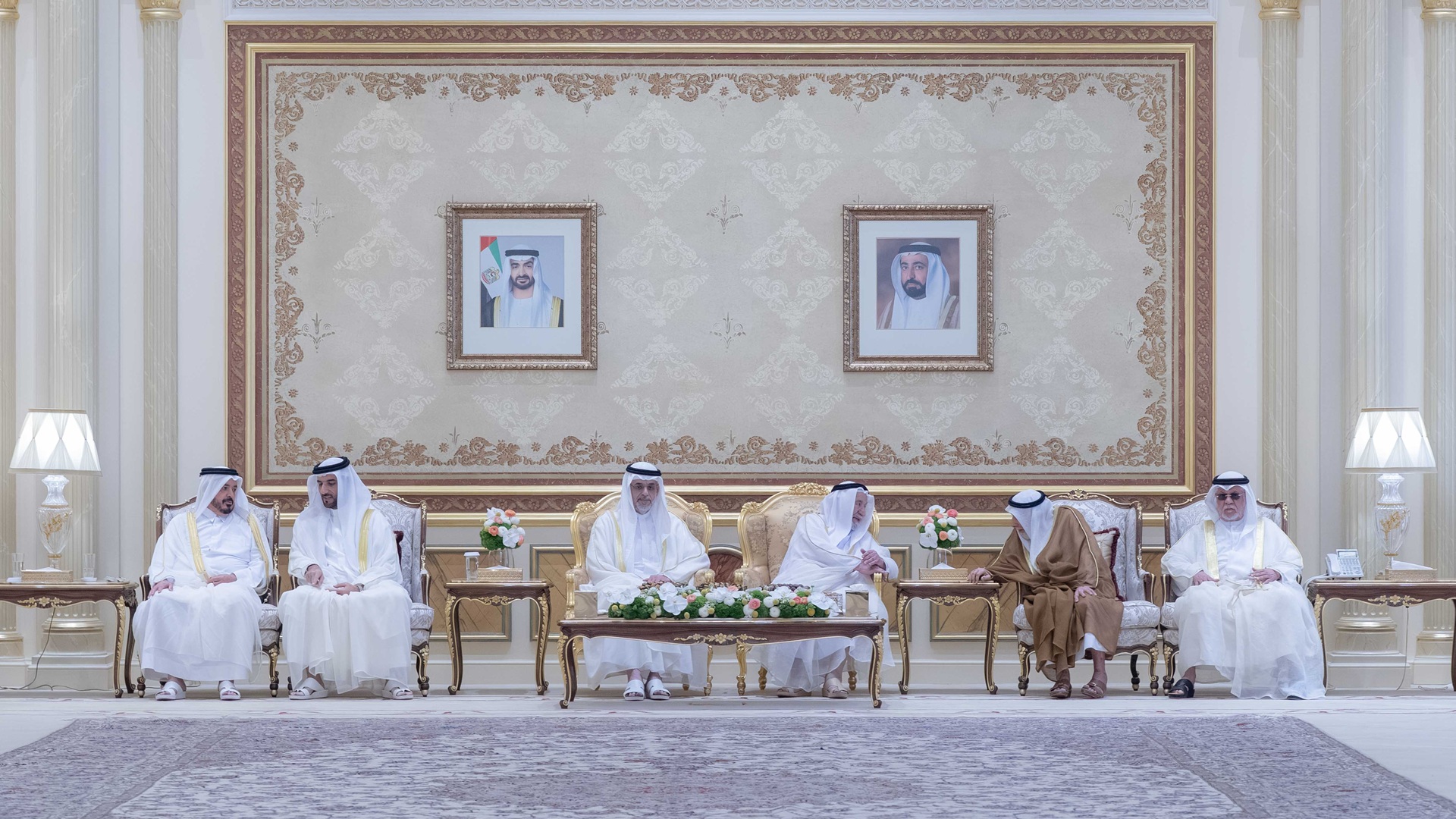 Sharjah Ruler receives Eid Al Adha well-wishers (2)