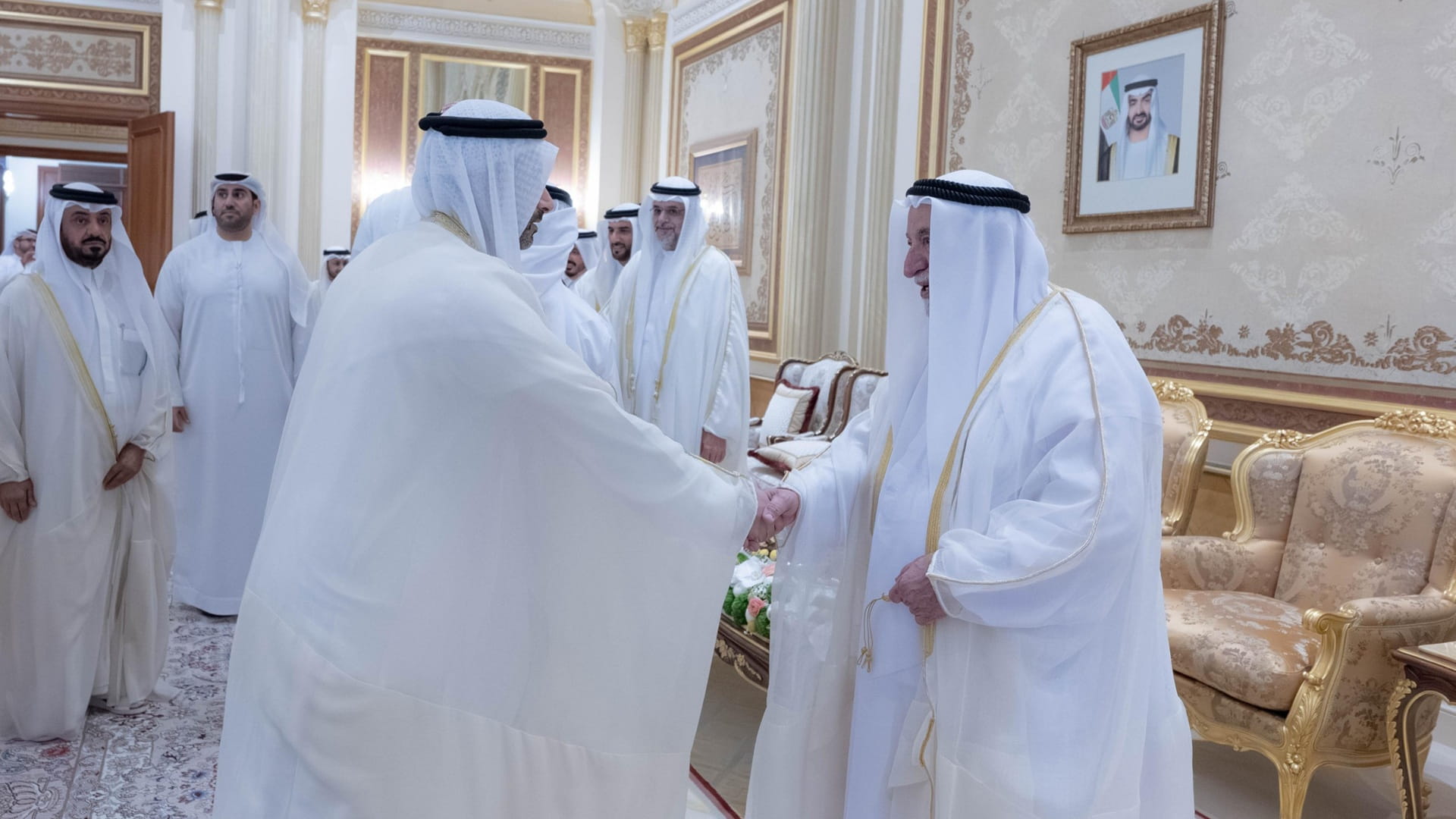 Sharjah Ruler receives Eid Al Adha well-wishers 