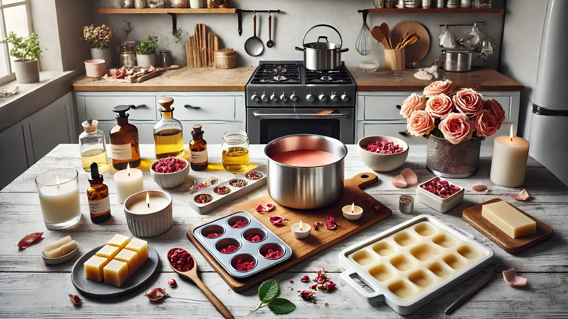 خطوات بسيطة وسهلة لصناعة الشموع المعطرة في المنزل 